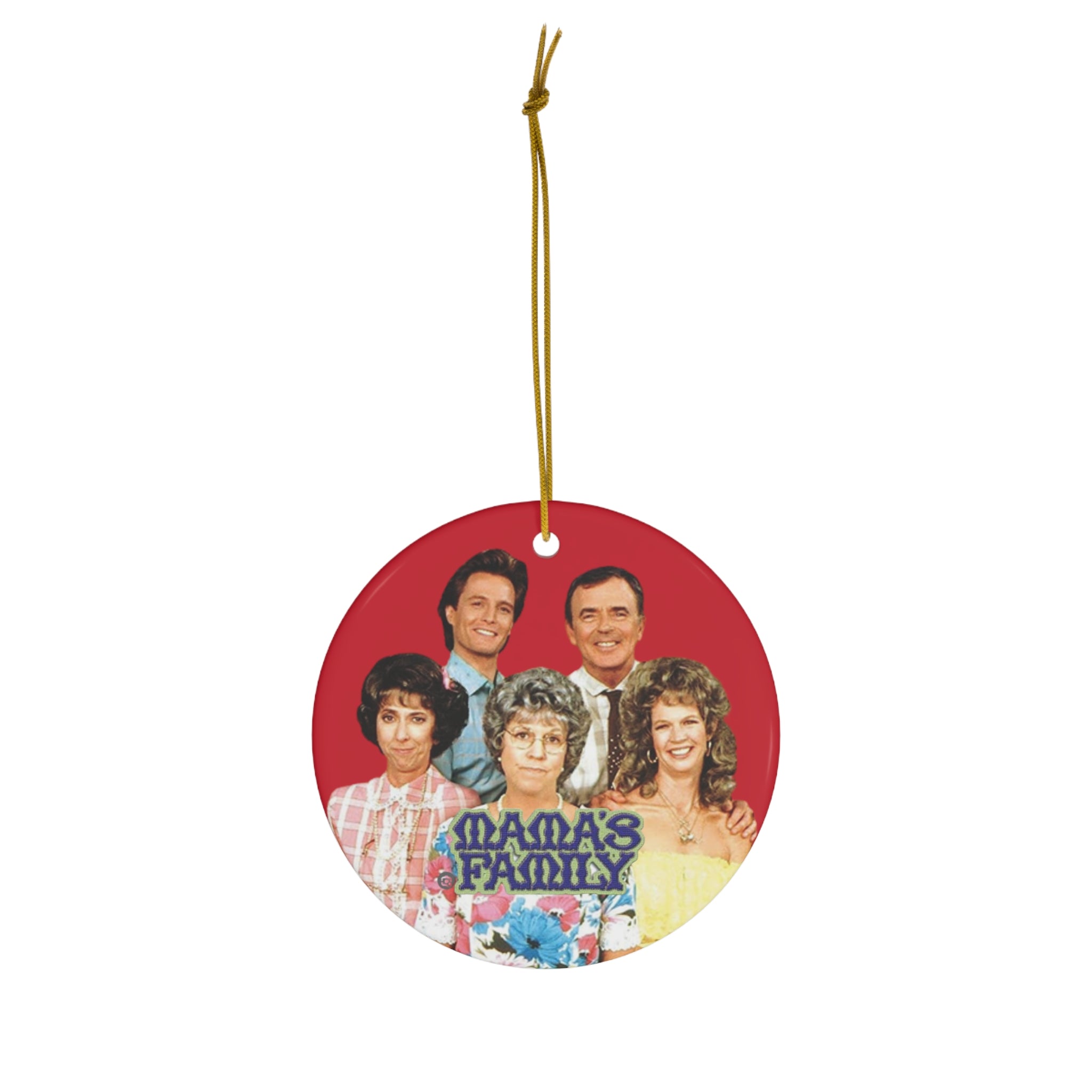 Mama's Family 80's TV Show- Ceramic Ornament, 4 Shapes - Creations by Chris and Carlos